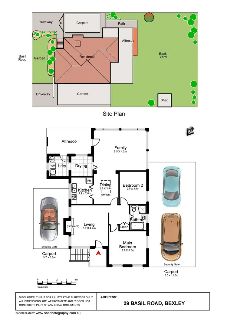 Floorplan of Homely house listing, 29 Basil Road, Bexley NSW 2207