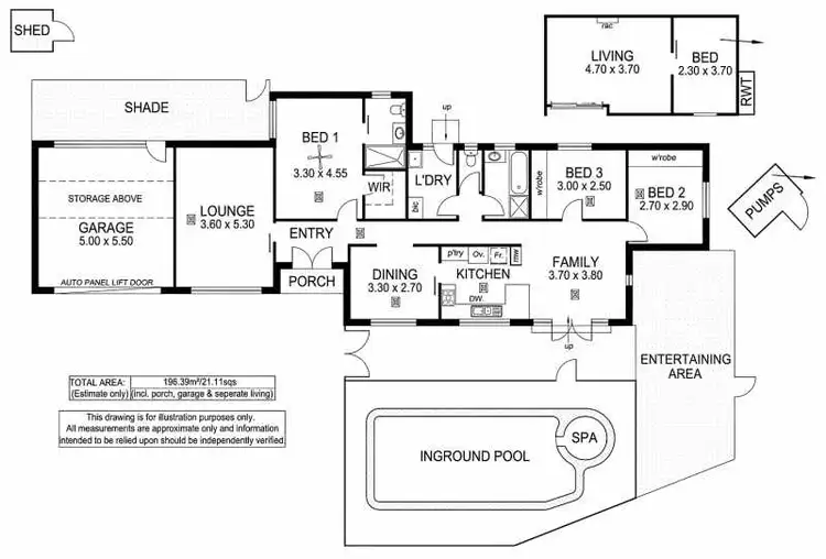 Floorplan of Homely house listing, 39 Mitchell Street, Glengowrie SA 5044