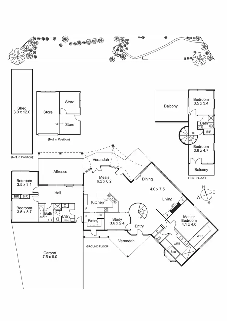 Floorplan of Homely rural property listing, 10 Hillcrest Road, Shoreham VIC 3916
