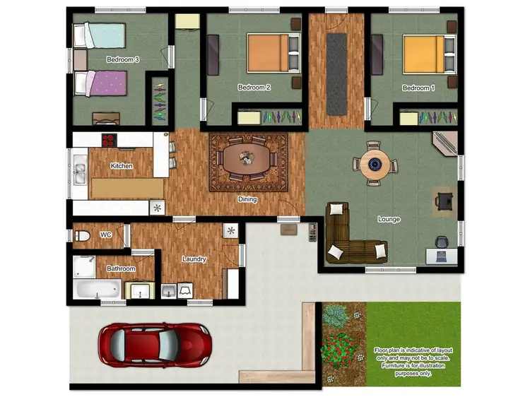 Floorplan of Homely house listing, 5 Erskine Street, Kempton TAS 7030