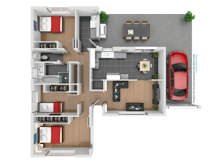 Floorplan of Homely house listing, 13 Raye Street, Tolland NSW 2650