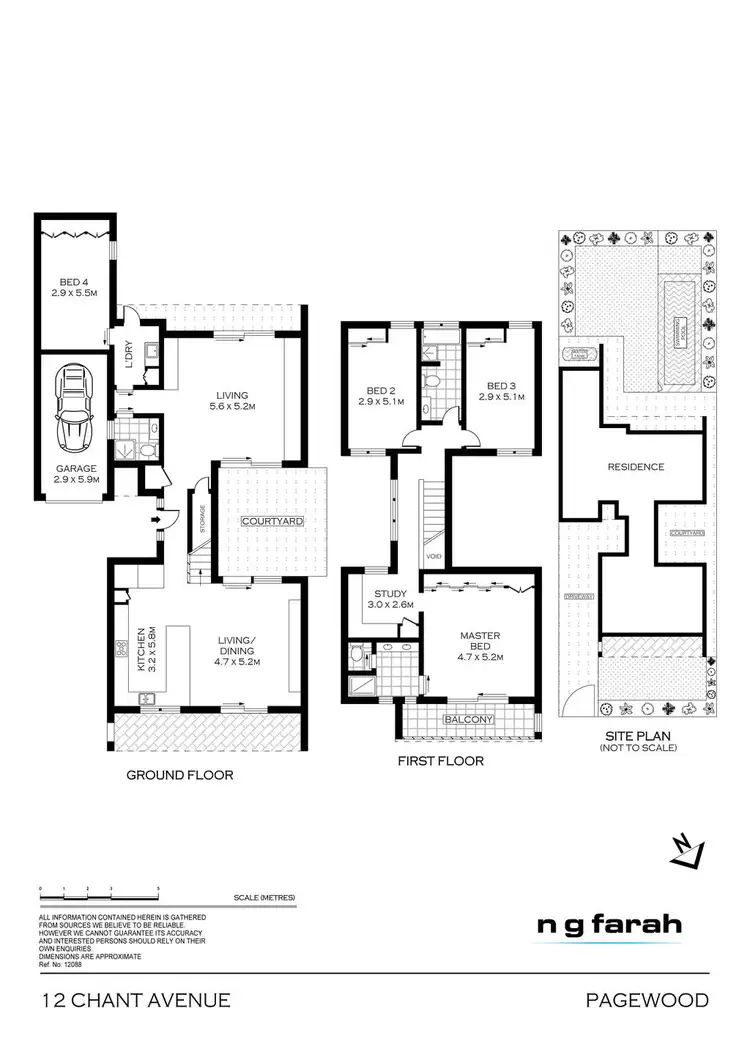 Floorplan of Homely house listing, 12 Chant Avenue, Pagewood NSW 2035