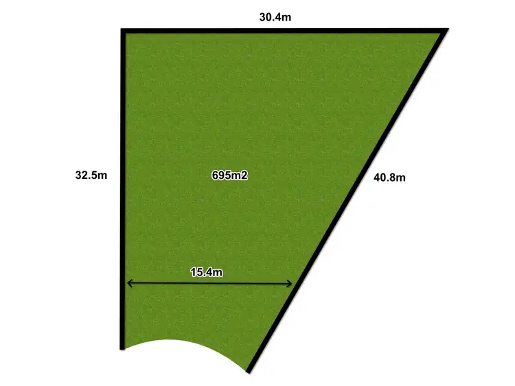 Floorplan of Homely land listing, 7 Maple Place, Constitution Hill NSW 2145