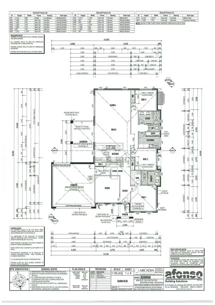 Floorplan of Homely house listing, 13 Castleton Street, Wodonga VIC 3690