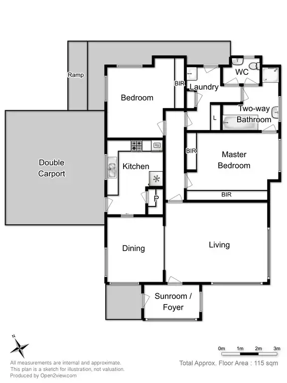 Floorplan of Homely house listing, 38 Fairway Drive, Kingston TAS 7050
