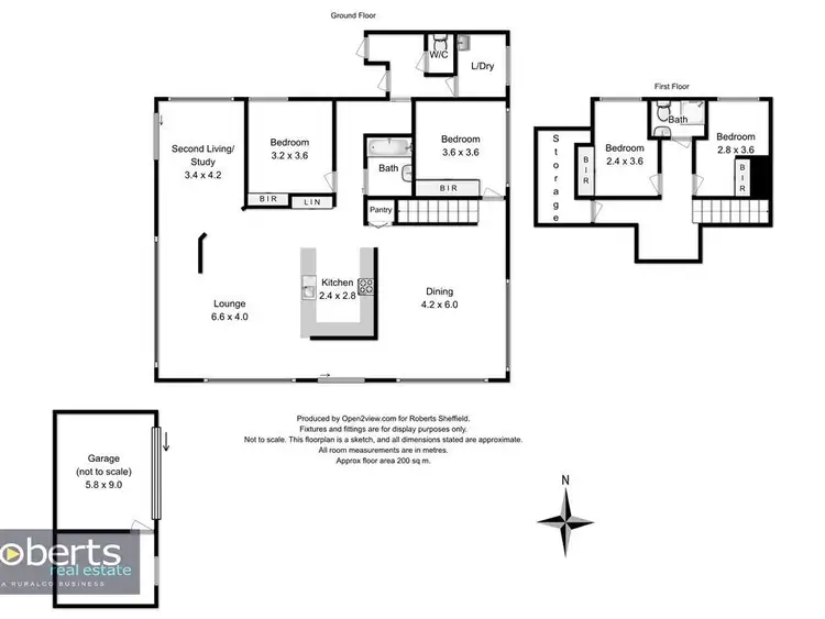 Floorplan of Homely house listing, 189 Jeffries Road, Paradise TAS 7306
