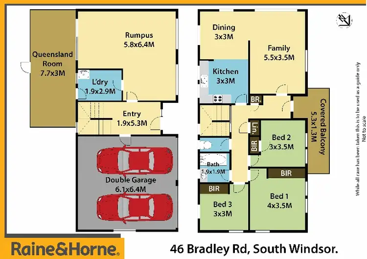 Floorplan of Homely house listing, 46 Bradley Road, South Windsor NSW 2756