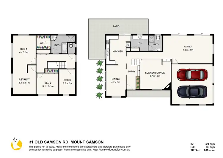 Floorplan of Homely house listing, 31 Old Mt Samson Road, Mount Samson QLD 4520