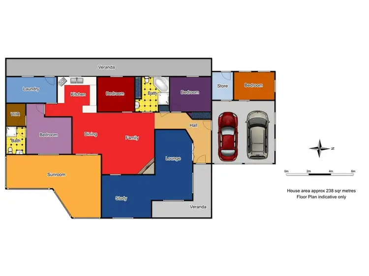 Floorplan of Homely house listing, 1 Simpson Close, Orange NSW 2800
