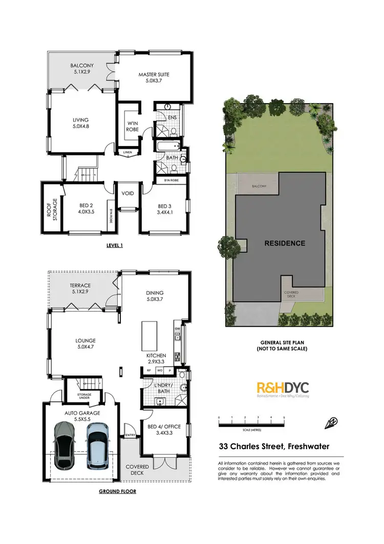 Floorplan of Homely house listing, 33 Charles Street, Freshwater NSW 2096