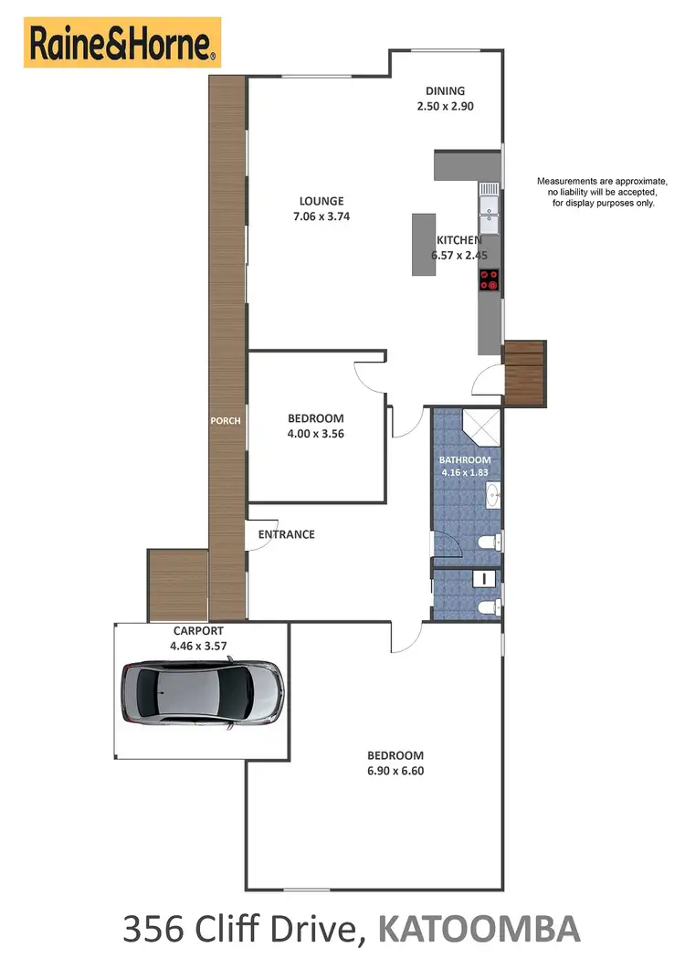 Floorplan of Homely house listing, 356 Cliff Drive, Katoomba NSW 2780