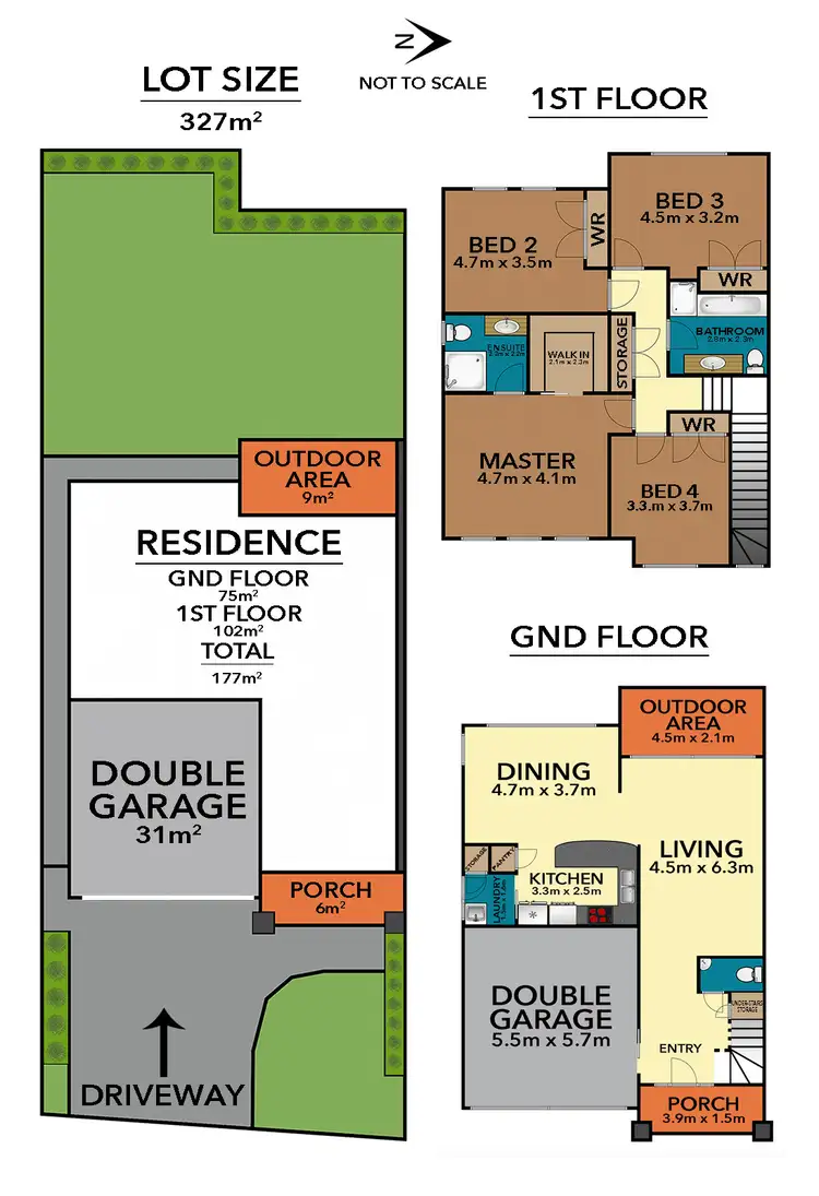 Floorplan of Homely house listing, 3 Greenwich Place, Mardi NSW 2259