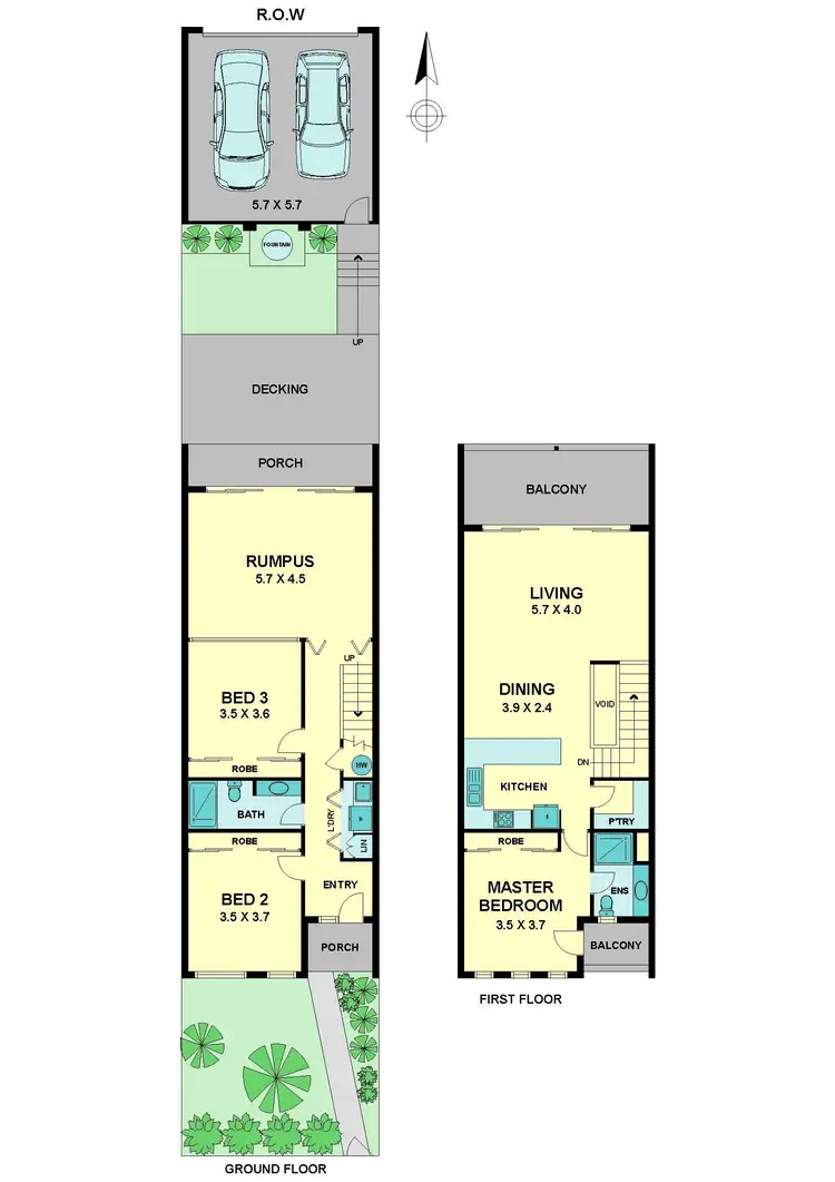 Floorplan of Homely house listing, 35 Hilda Street, Essendon VIC 3040