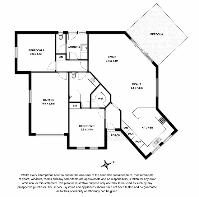 Floorplan of Homely house listing, 41 Umpherston Street, Mount Gambier SA 5290