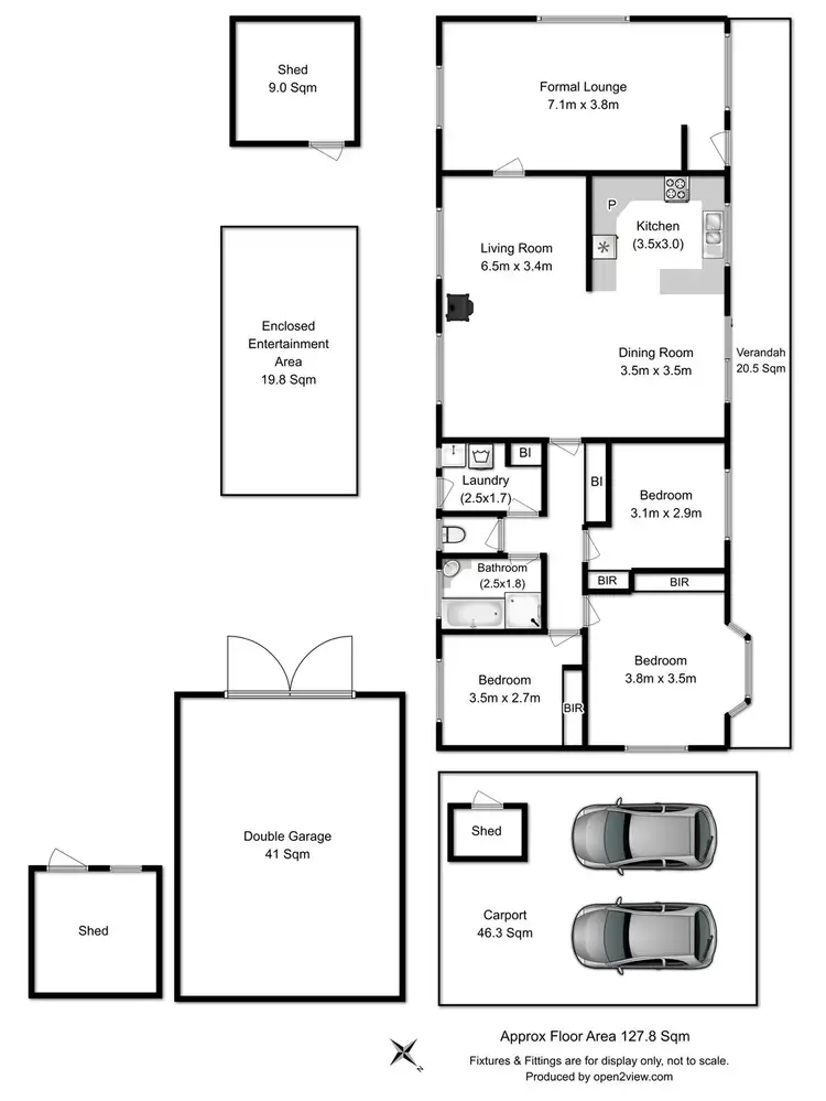 Floorplan of Homely house listing, 6 Harris Road, Brighton TAS 7030