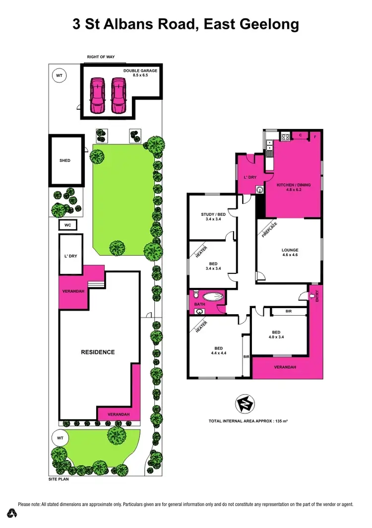 Floorplan of Homely house listing, 3 St Albans Road, East Geelong VIC 3219
