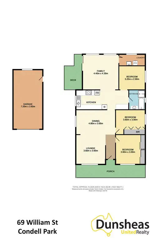 Floorplan of Homely house listing, 69 William Street, Condell Park NSW 2200