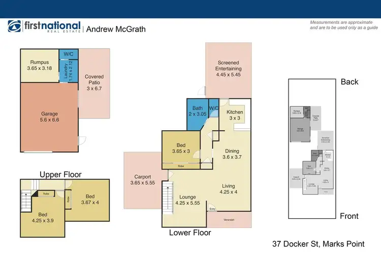 Floorplan of Homely house listing, 37 Docker Street, Marks Point NSW 2280