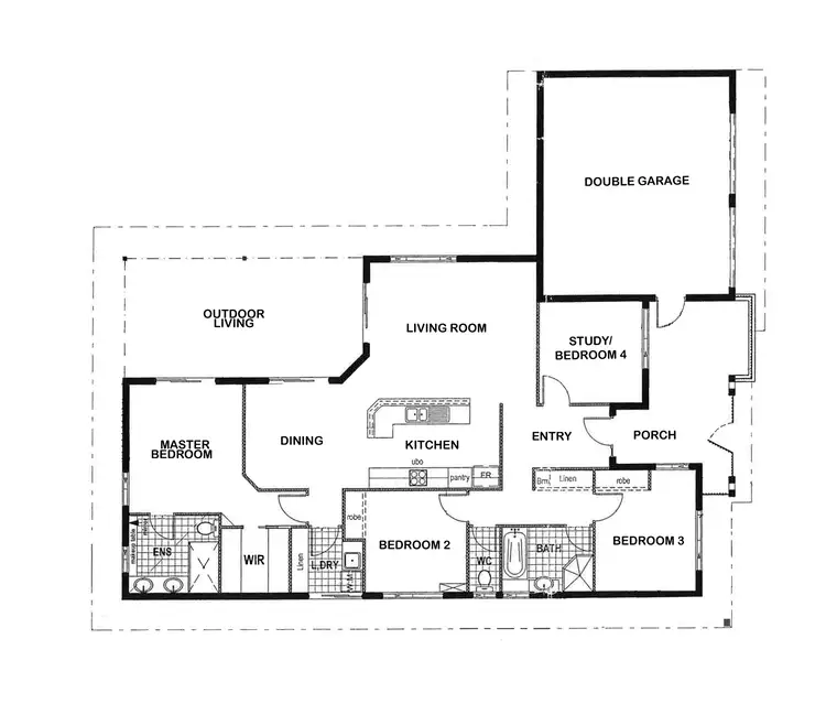 Floorplan of Homely house listing, 7 DeCourcy Place, Durack NT 830
