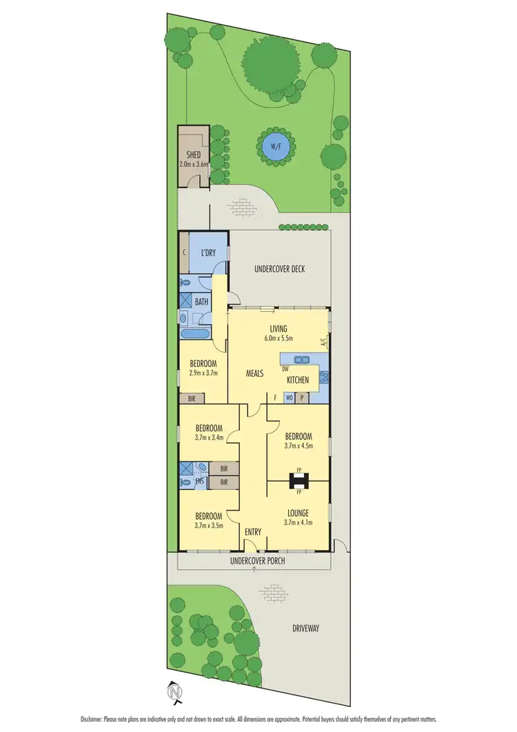 Floorplan of Homely house listing, 18 Stevedore Street, Williamstown VIC 3016