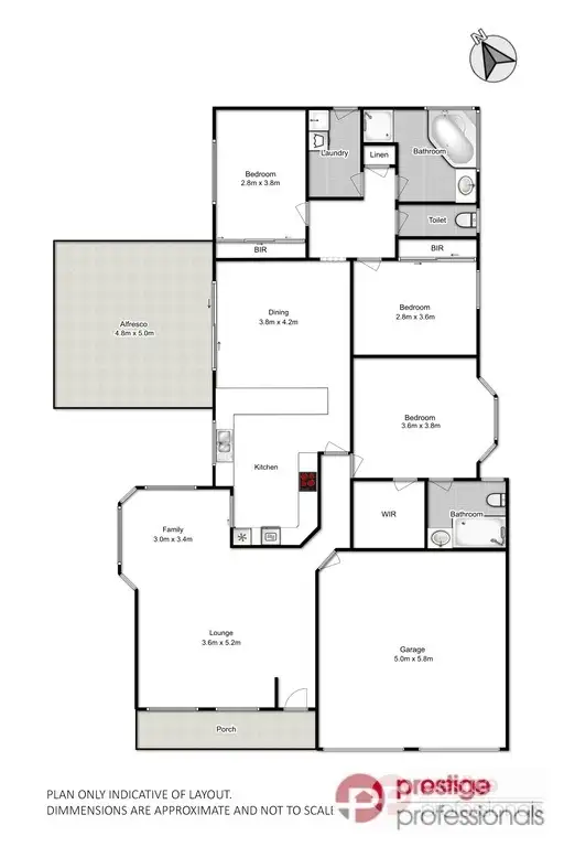 Floorplan of Homely house listing, 71 Daintree Drive, Wattle Grove NSW 2173