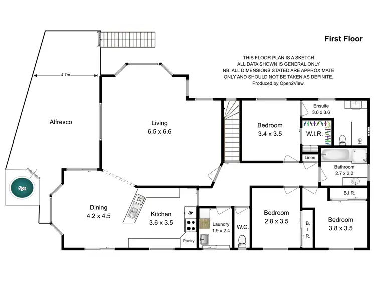 Floorplan of Homely house listing, 5/48 Andrea Place, Riverside TAS 7250