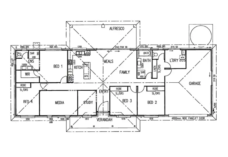 Floorplan of Homely house listing, 8 REGENT COURT, Regency Downs QLD 4341