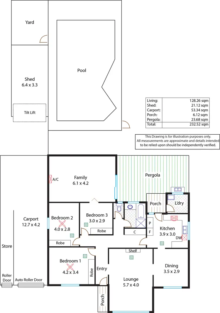 Floorplan of Homely house listing, 76 Goodall Crescent, Salisbury SA 5108