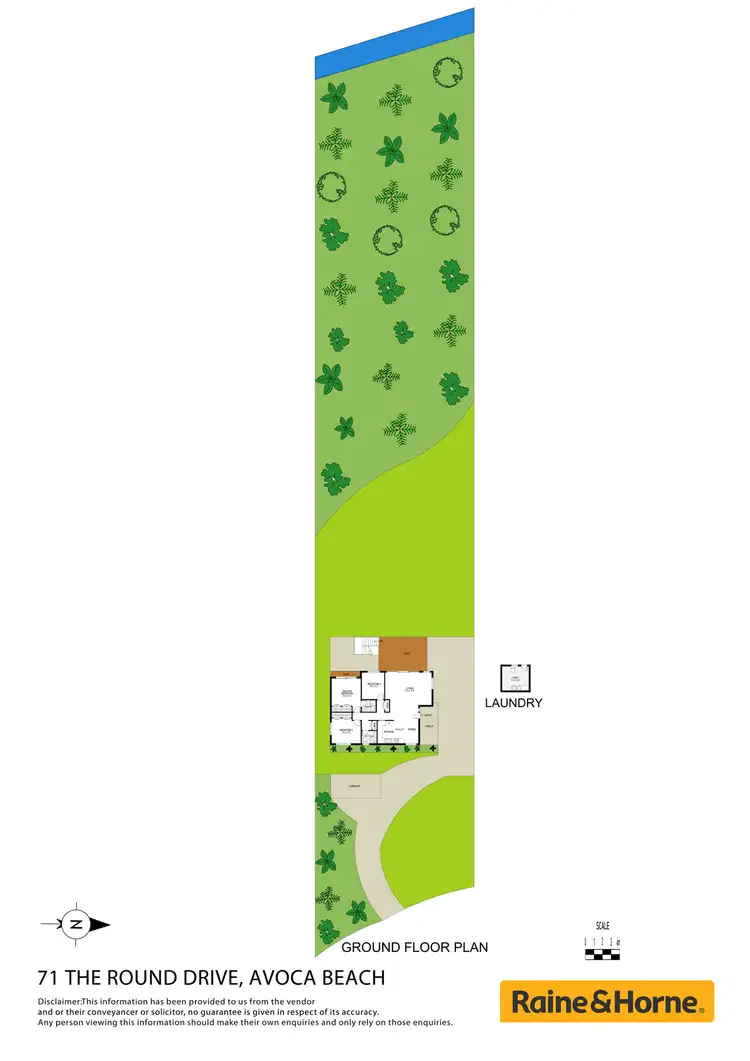 Floorplan of Homely house listing, 71 The Round Drive, Avoca Beach NSW 2251