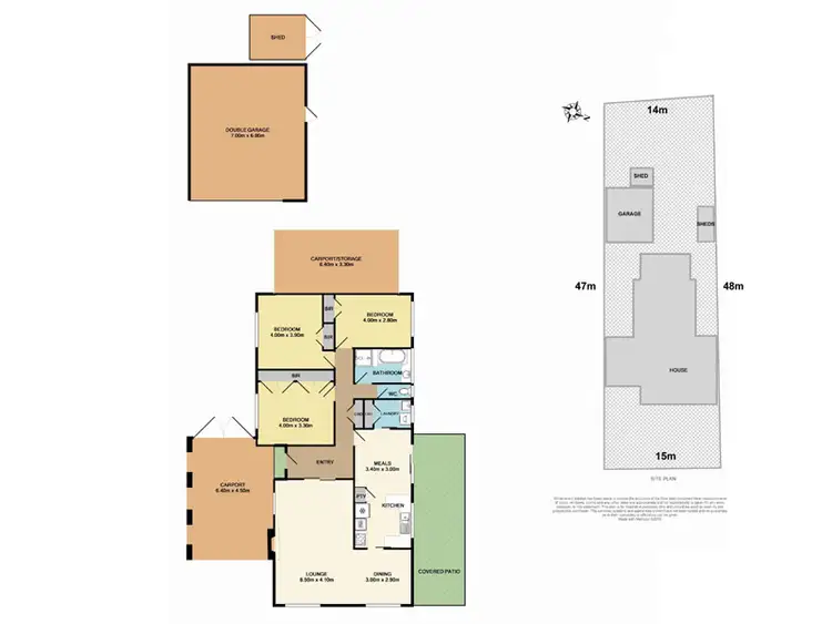 Floorplan of Homely house listing, 7 Whitby Way, Seaford VIC 3198
