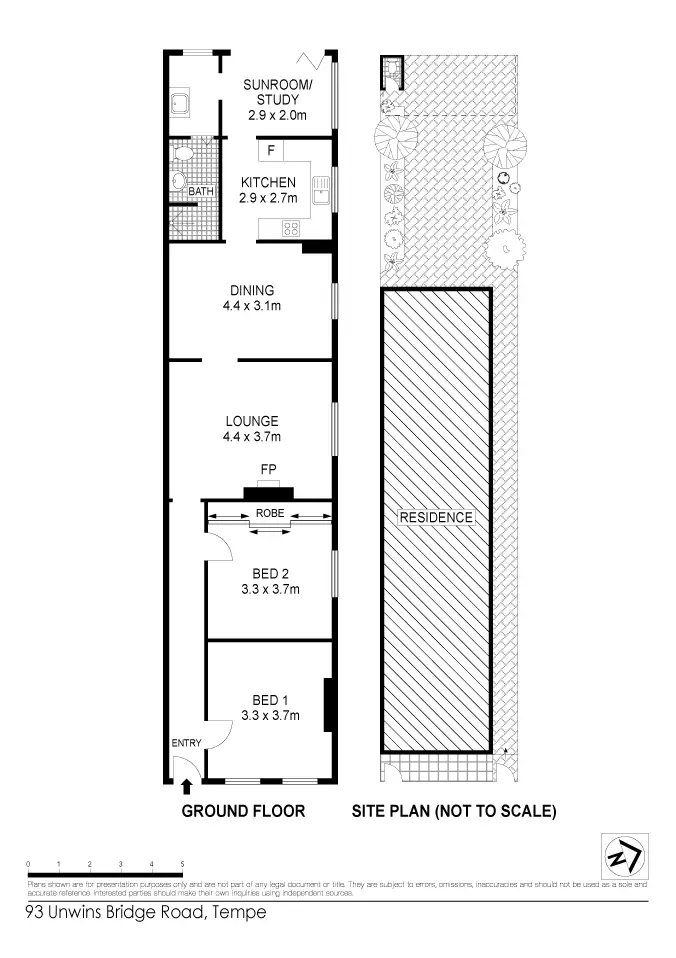 Floorplan of Homely house listing, 93 Unwins Bridge Road, Tempe NSW 2044