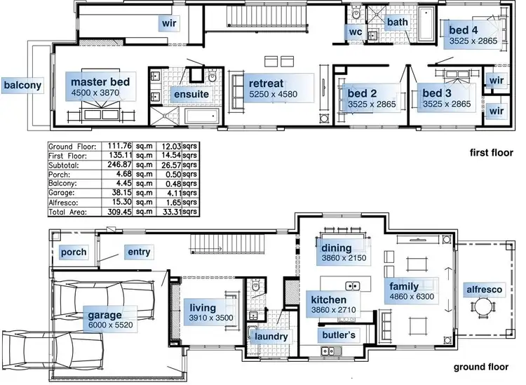 Floorplan of Homely house listing, 45b Arthur Street, Tranmere SA 5073