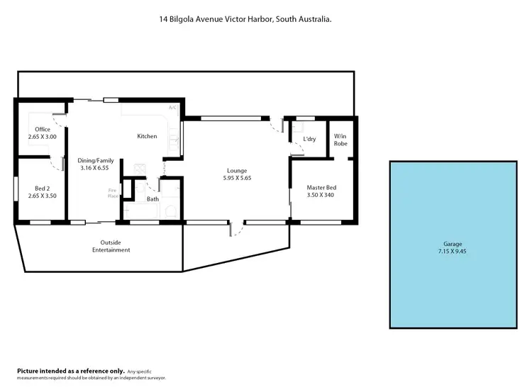 Floorplan of Homely house listing, 14 Bilgola Avenue, Hayborough SA 5211