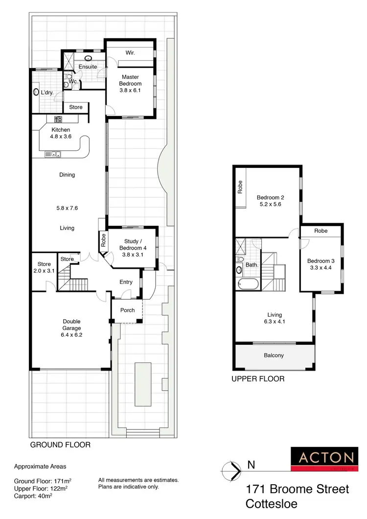 Floorplan of Homely house listing, 171 Broome Street, Cottesloe WA 6011