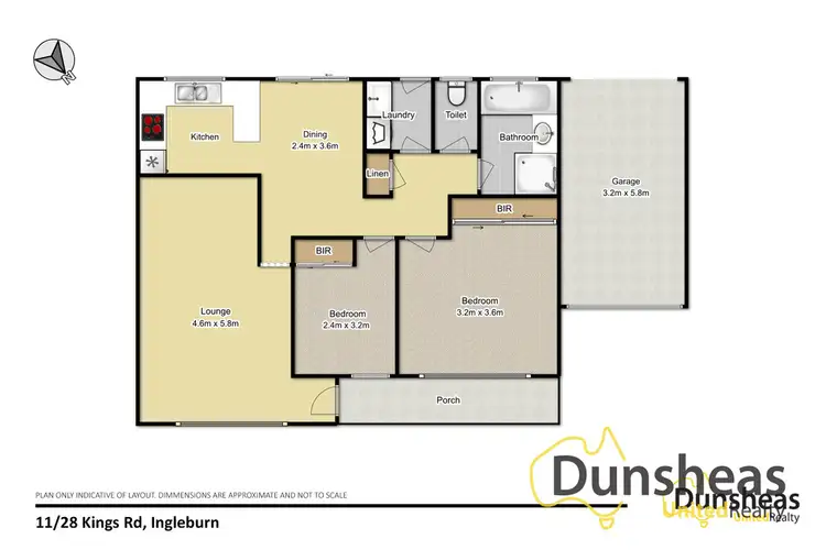Floorplan of Homely house listing, 11/28 Kings Road, Ingleburn NSW 2565