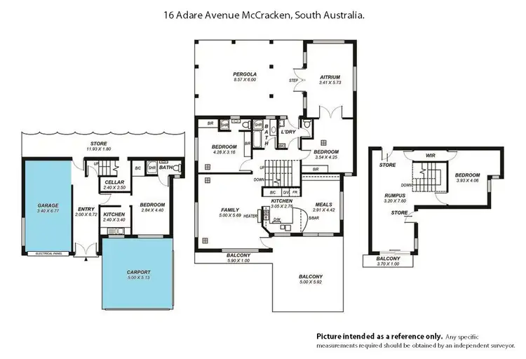 Floorplan of Homely house listing, 16 Adare Avenue, Mccracken SA 5211