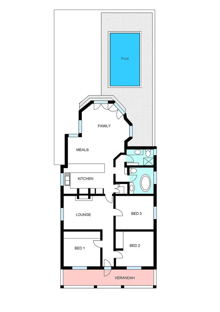Floorplan of Homely house listing, 6 Monument Street, Mosman Park WA 6012