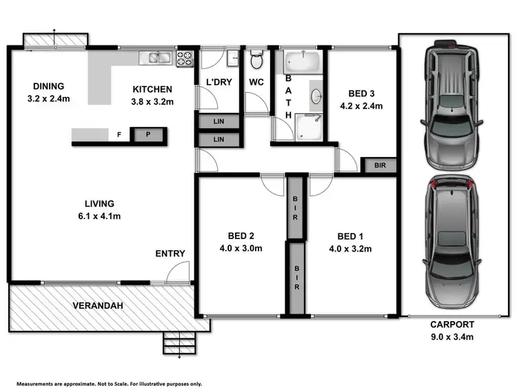 Floorplan of Homely house listing, 20 Darrambal Drive, Springdale Heights NSW 2641