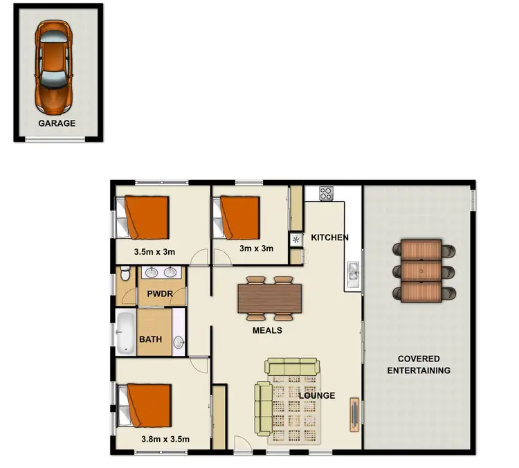 Floorplan of Homely house listing, 25 Augusta Street, Crestmead QLD 4132