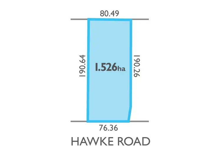 Floorplan of Homely land listing, Lot 52 Hawke Road, Lower Inman Valley SA 5211