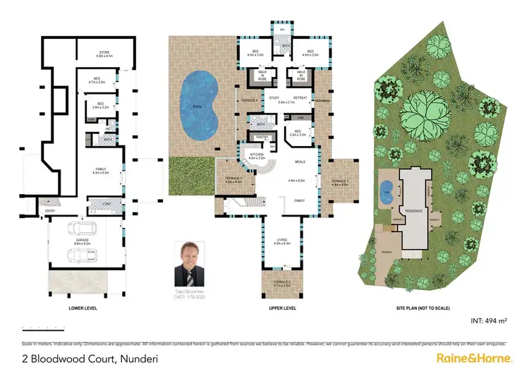 Floorplan of Homely house listing, 2 Bloodwood Place, Nunderi NSW 2484