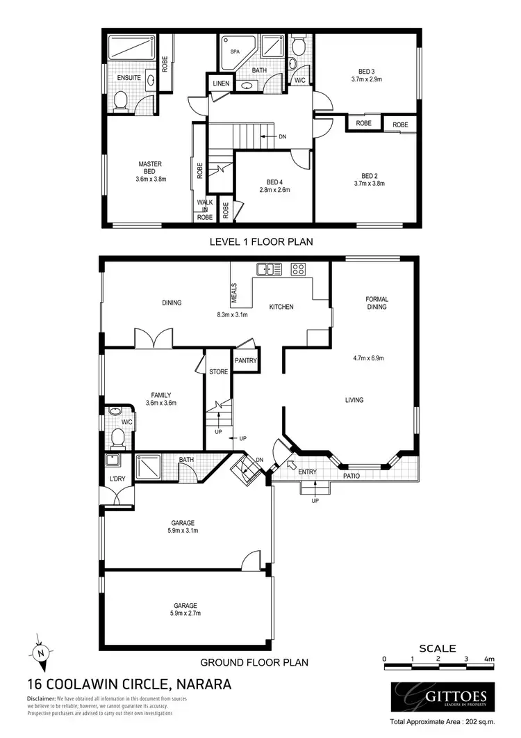 Floorplan of Homely house listing, 16 Coolawin Circle, Narara NSW 2250