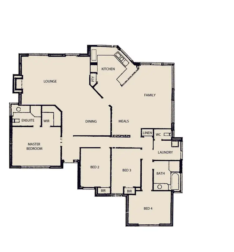 Floorplan of Homely house listing, 45 Sievewright Street, Mandurah WA 6210