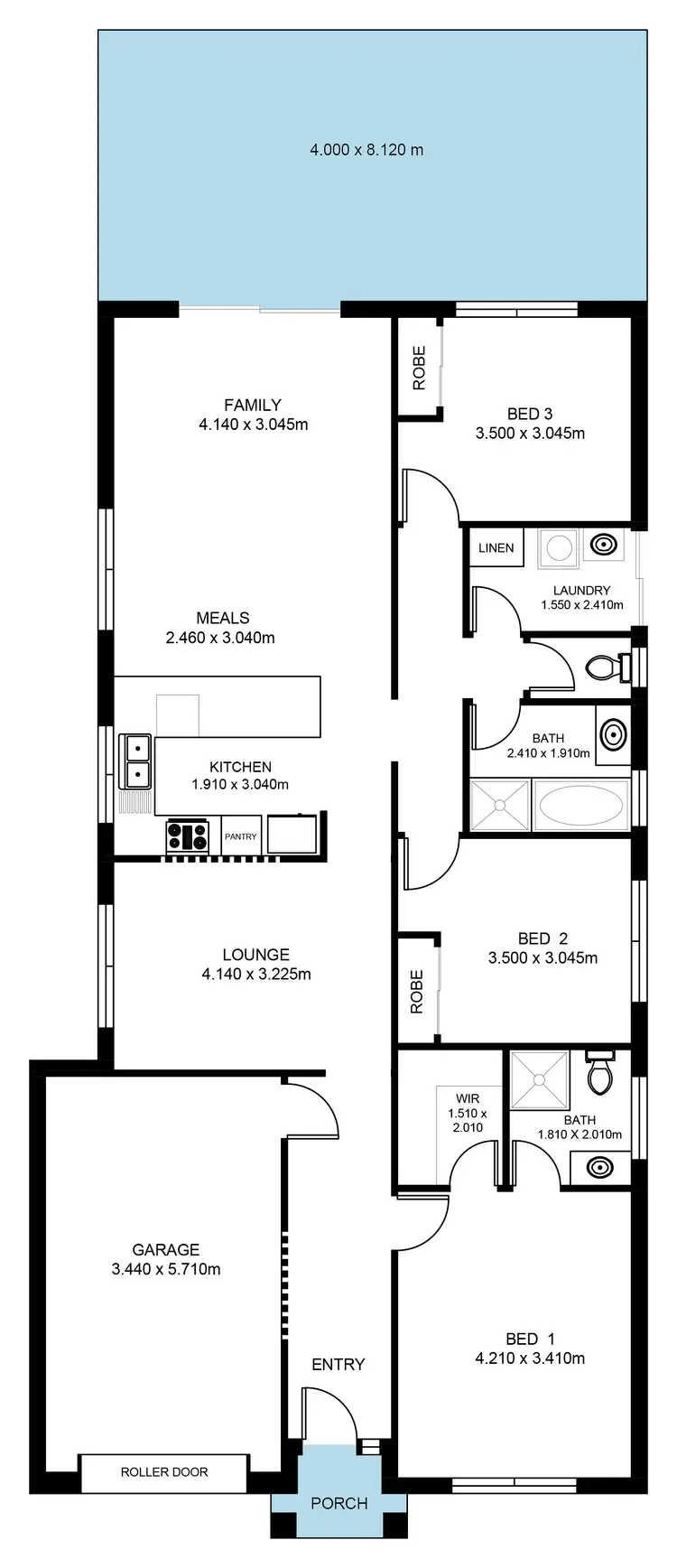Floorplan of Homely house listing, 73 Lamont Street, Renown Park SA 5008