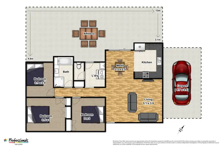 Floorplan of Homely house listing, 72 Wimborne Road, Alexandra Hills QLD 4161