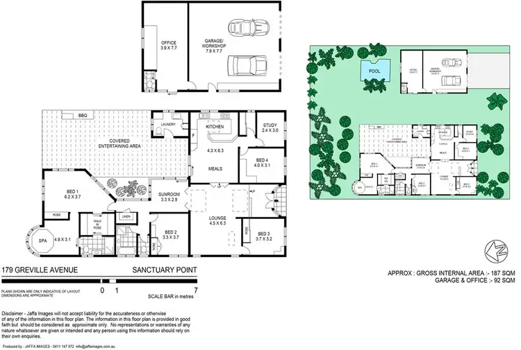 Floorplan of Homely house listing, 179 - 181 Greville Avenue, Sanctuary Point NSW 2540