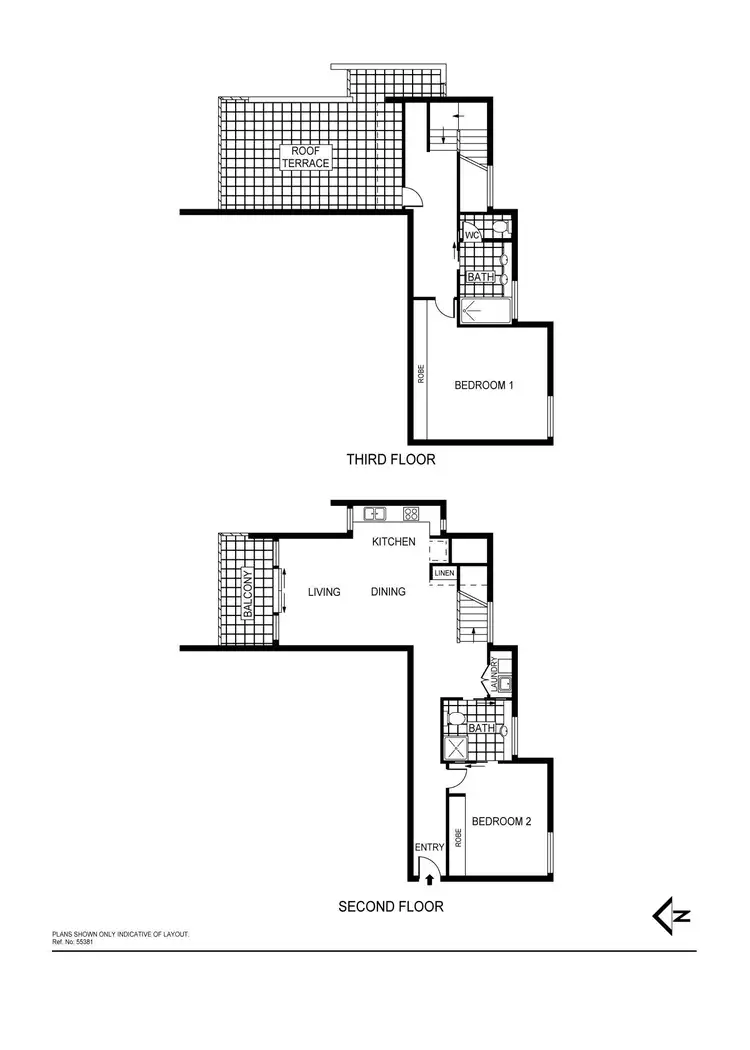 Floorplan of Homely apartment listing, 28/41 Hampton Circuit, Yarralumla ACT 2600
