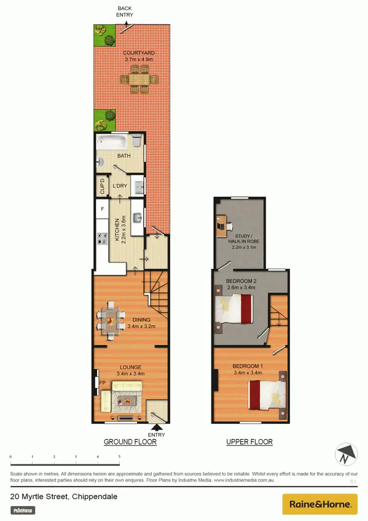 Floorplan of Homely house listing, 20 Myrtle Street, Chippendale NSW 2008