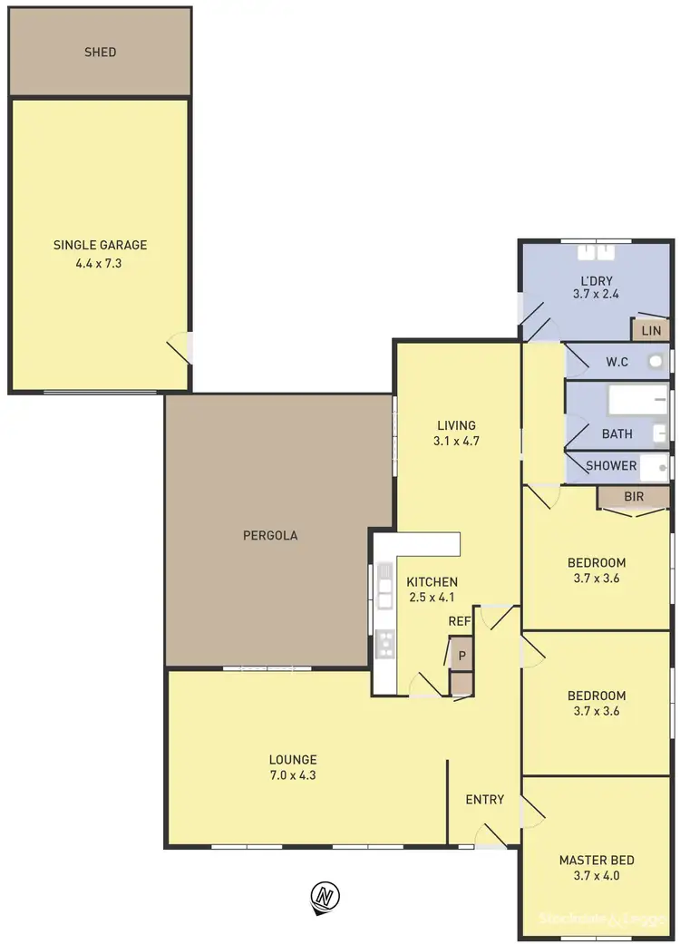 Floorplan of Homely house listing, 98 South Circular Road, Gladstone Park VIC 3043