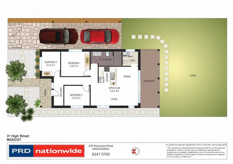 Floorplan of Homely house listing, 31 High Street, Mascot NSW 2020